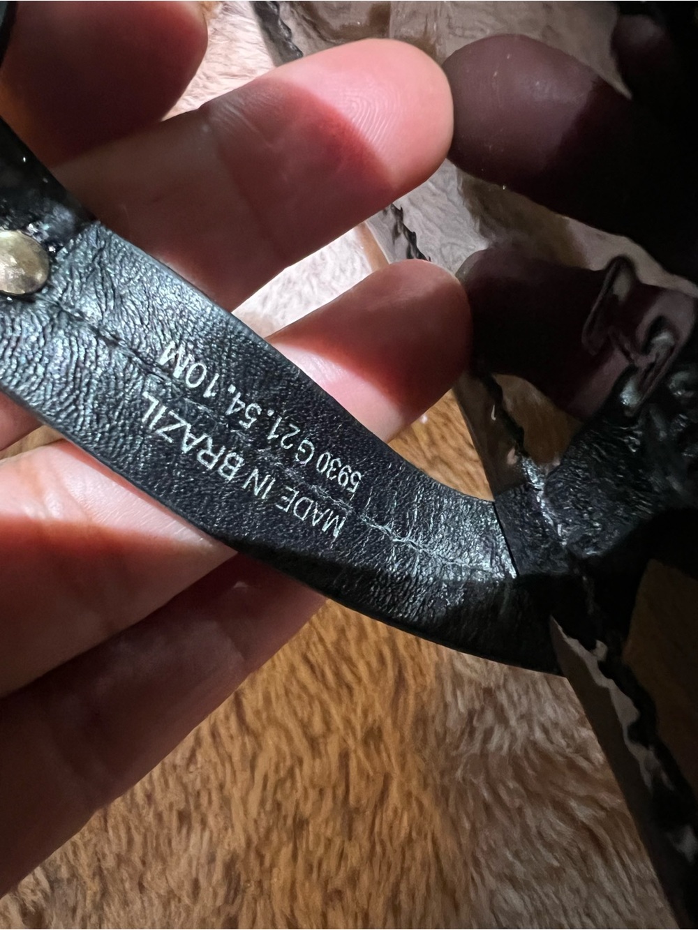 Tory Burch Black Patent Miller Thong Sandals - Picture 8 of 12